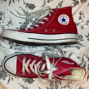Red converse